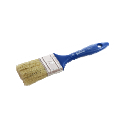 Brush with plastic handle