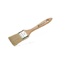 Brush with wooden handle
