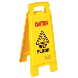Caution board - wet floor