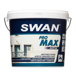 9L WHITE PRO-MAX ACRYLIC SWAN