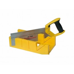 Hand saw with meter box